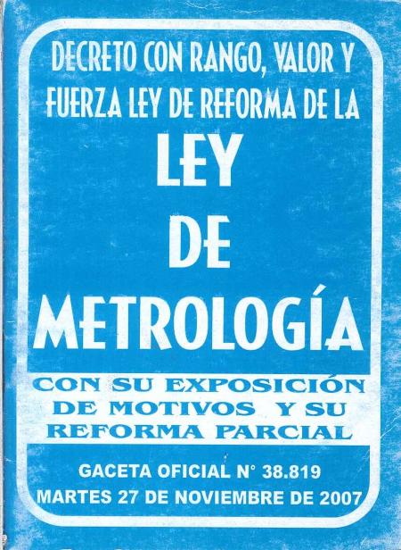 Ley de Metrologia