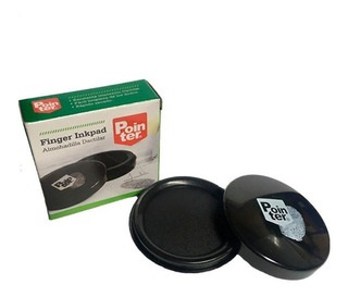 Almohadilla Huellero Pointer Stamp Pad Negro Ref. B23-0017-1s / Stm-130