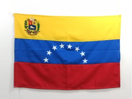 Bandera de Venezuela con Escudo de Tela 90 X 60 Mts
