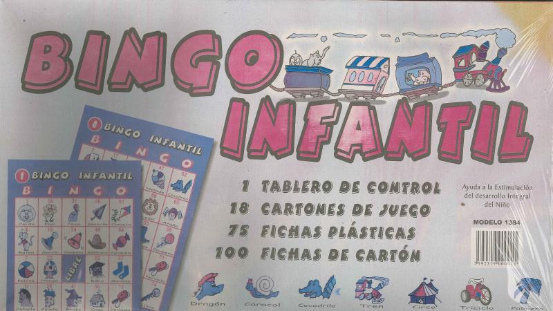 Bingo Infantil Modelo 1384 Ref. 1384
