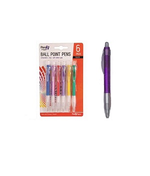 Boligrafo Retractil Ball Point Pens Ref. Se0031 - Se0056