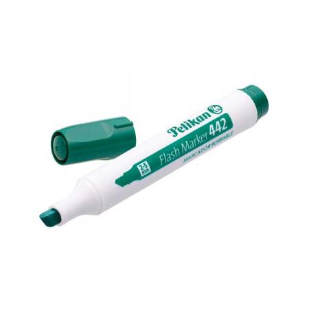 Marcador Borrable para Pizarra Acrilica Pelikan Verde Ref. 442