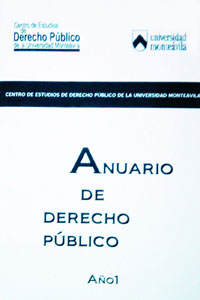 Anuario de Derecho Publico Año 3