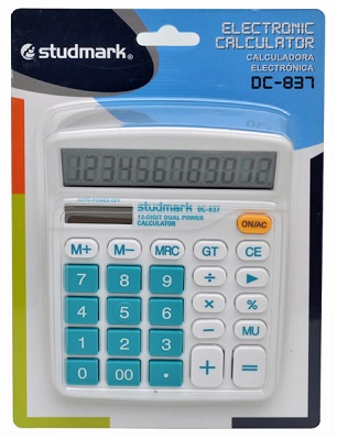 Calculadora de Mesa Studmark Ref. Dc-837/ 837-f/837-p/837-d