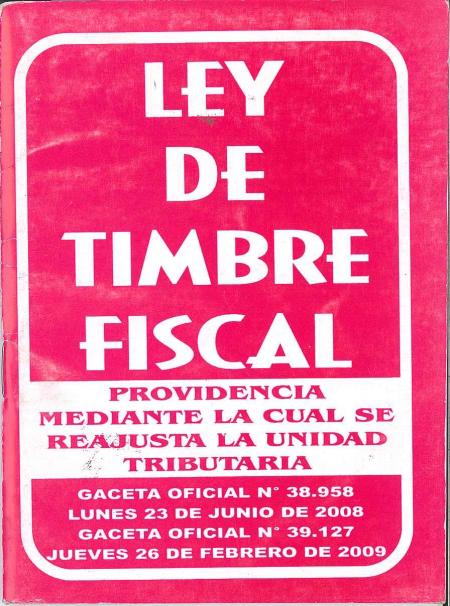Ley de Timbre Fiscal