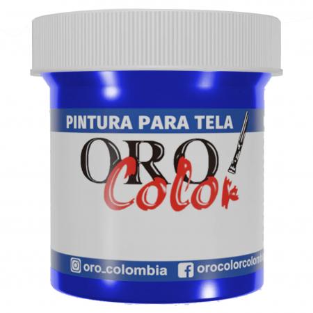 Pintura para Tela Orocolor 30cc Azul Intenso Ref. Tw23