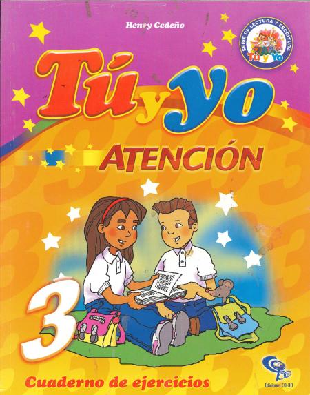 Tu y Yo Atencion 3 Cuaderno de Ejercicios