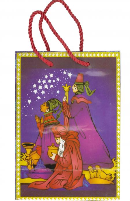 Bolsa Estampada Mediana Navidad Ref. M2862-4