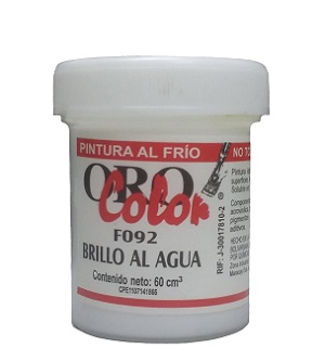 Pintura Al Frio Orocolor Brillo Al Agua 60cc