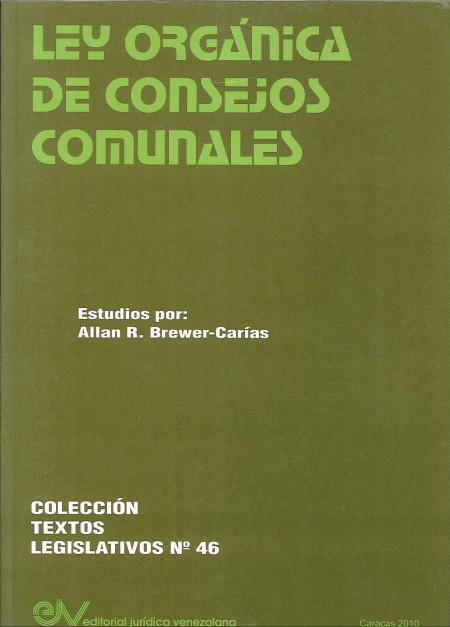 Ley Organica de Consejos Comunales