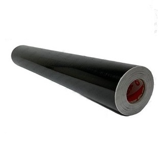Rollo de Papel Contact Unicolor Negro Solido 20 Mts 