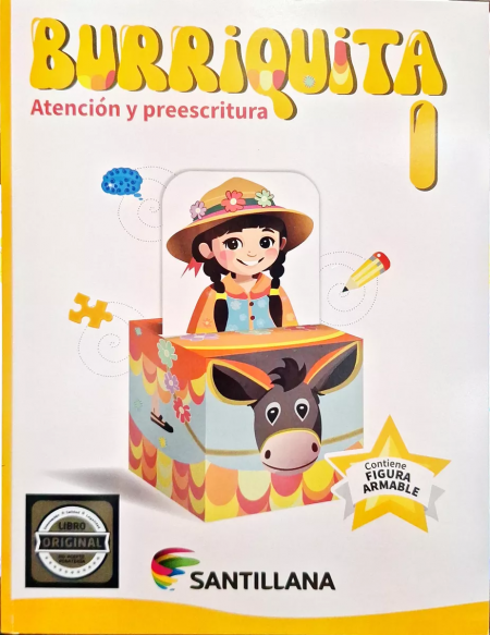 Burriquita I - Atencion y Preescritura 