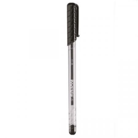 Boligrafo Transparente Kores K2 Negro (m) Ref. 37221.52