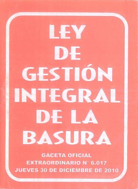 Ley de Gestion Integral de la Basura