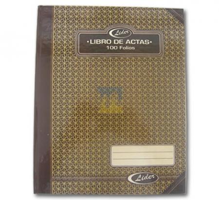 Libro de Actas 100 Folios Clasico Ref. 215500