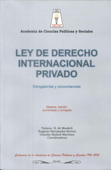 Ley de Derecho Internacional Privado