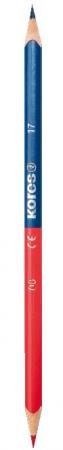 Lapiz Bicolor Twin Azul / Rojo Kores Ref. Kok05327 - 94871.52