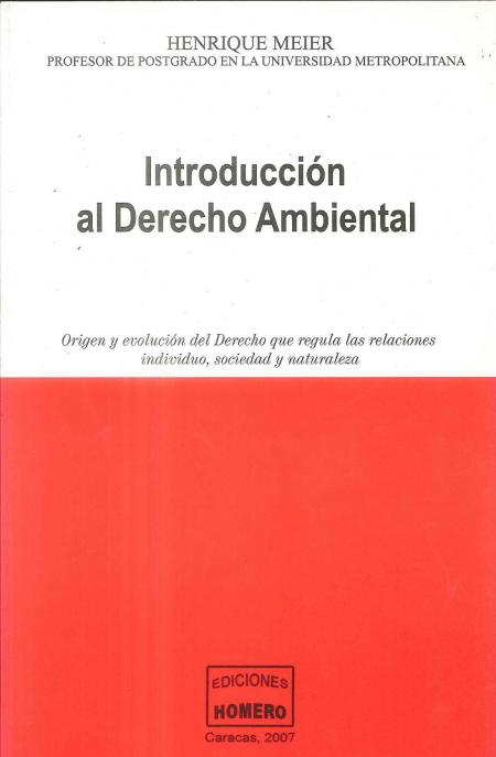 Introduccion Al Derecho Ambiental
