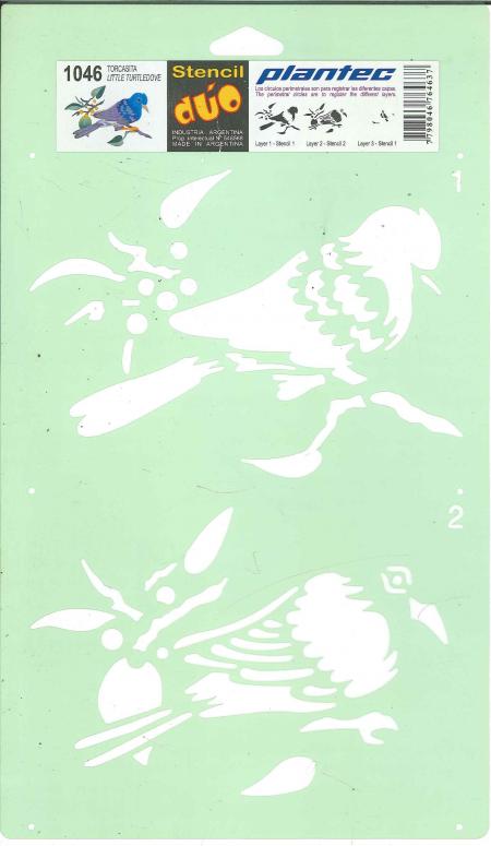 Plantilla Stencil Plantec Torcasita Ref. 1046