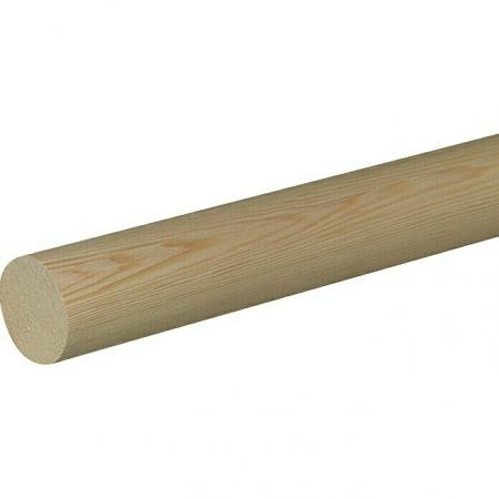 Madera Balsa Redondo 4.5 X 910 Mm Ref. Rb-4