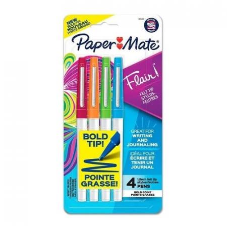 Blister Marcador Papermate X 4 Colores Ref. 