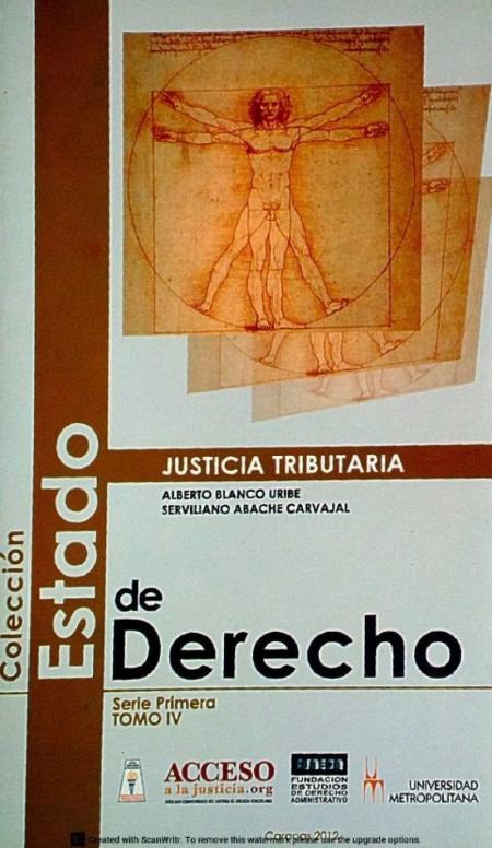 Estado de Derecho - Justicia Tributaria Tomo IV