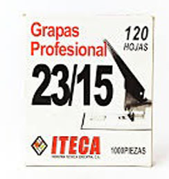 Grapas Profesional 23/15 1000 Pzas Ref. Gp235 - 010198