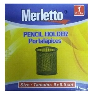 Porta Lapiz Metalico Merletto Ref. Aoi1045
