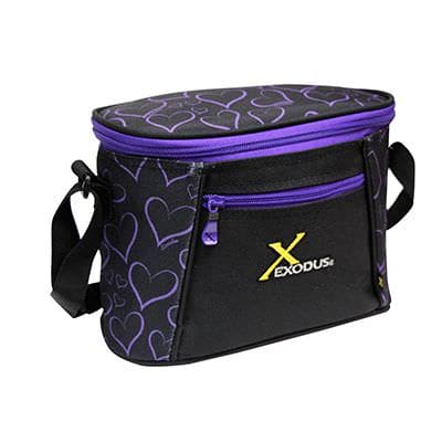 Oval Lunch Cooler Corazones Fashion Violeta  Ref. 098353