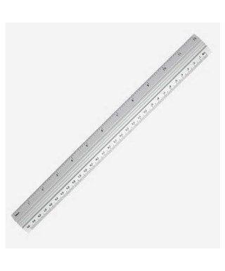 Regla de Aluminio 30cm Ref. 2035aj112