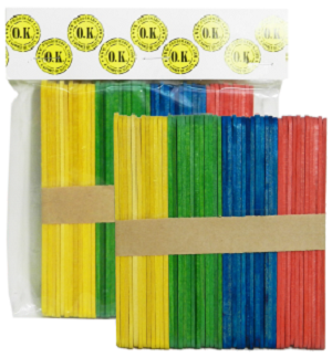 Paletas de Helados Colores Surtidos X 50 Unidades Ref. Ph5020099