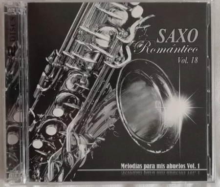 Cd Saxo Romantico Vol 18 - Melodias para Mis Abuelos Vol 1 Ref. 7594004004858