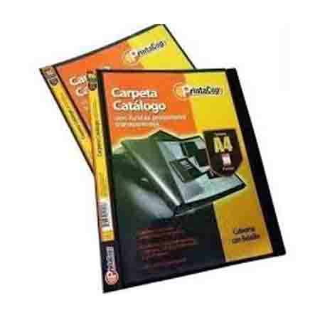 Carpeta Catalogo Studmark X 20 Fundas Color Negro Ref. St-00117-a