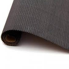Pliego de Carton Ondulado Negro Fino