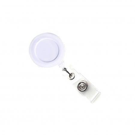 Porta Carnet Tipo Yoyo Office Boss Blanco Ref. Ao10852