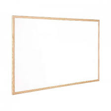 Pizarra Blanca Ok 120 X 90 Cm Marco de Madera Ref. 61209005