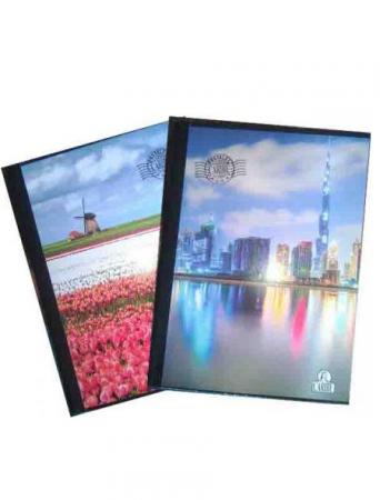 Cuaderno Empastado Grande Caribe Postales X 100 Hojas Ref. N05pc175t10
