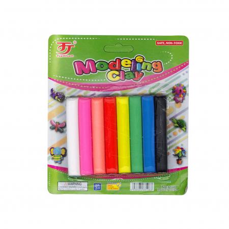 Blister de Plastilina 8 Colores Ref. 2021-7008