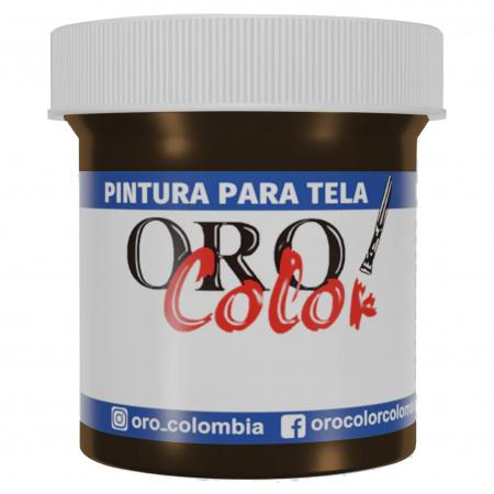 Pintura para Tela Orocolor 30cc Marron Intenso Ref. Tw22