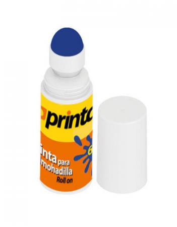 Tinta Rolon para Almohadilla Printa X 60ml Color Azul Ref. Pr-o-0093- 91az-pro0093