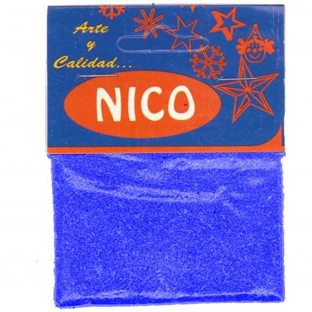 Sobre de Escarcha Nico Azul Oscuro