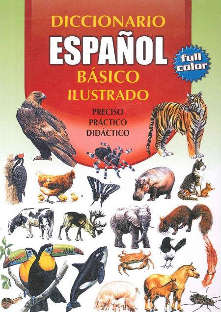 Diccionario Español Basico Ilustrado Full Color