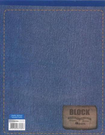 Block Rayado Marfil Tipo Carta X 80 Hojas Ref. 0500008