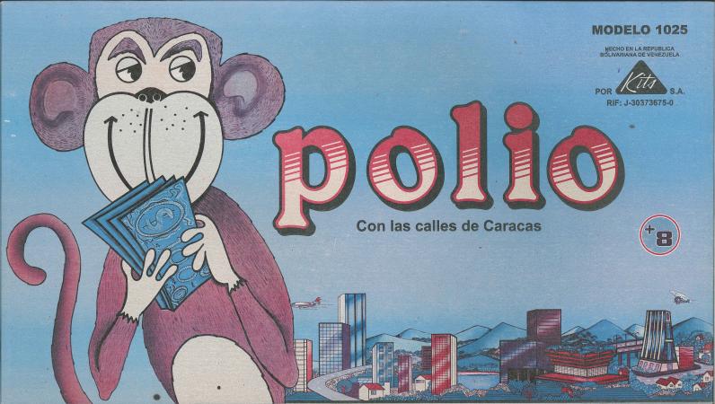 Juego de Polio de las Calles de Caracas  Ref. 1025