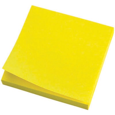 Taco de Notas Adhesivas Neon Tipo X 100 Hojas Ref. 