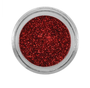 Pote de Escarcha Rojo Rubi Colorisima Pcv 4mm. Ref. 6.12.709