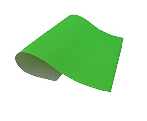 Pliegos de Cartulina Fluorescente 170 Grs. Verde