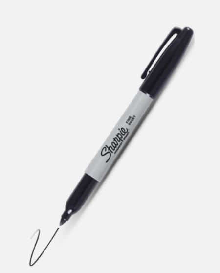 Marcador Sharpie Fine Permanente  Negro Ref. 30001 