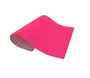 Pliegos de Cartulina Fluorescente 170 Grs. Fucsia