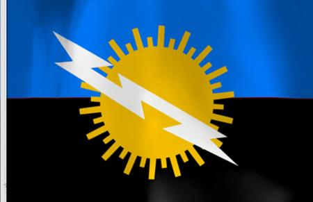 Bandera Del Estado Zulia de Tela 50 X 35 Ref.